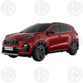 KIA Sportage 2019-2021 7D Car Mats Durable & Stylish Interior Protection
